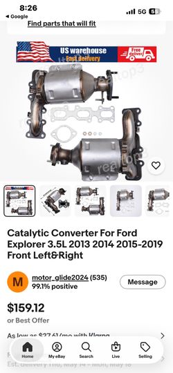 For Ford Explorer 3.5L 2013 2014 2015-2019 Front Left&Right