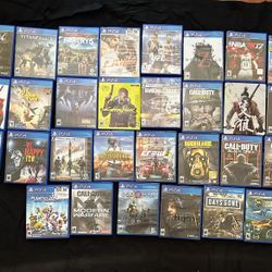 36 Near-New PS4 Games. Will discount bundle for a big gamer