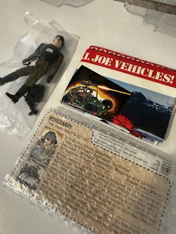 Vintage Major Bludd Mail Away Cobra ARAH Sealed