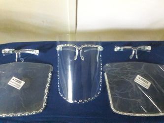 Embellished Face Shields