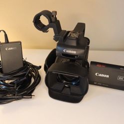 Canon XA40 4K Camcorder w/ Accessories 