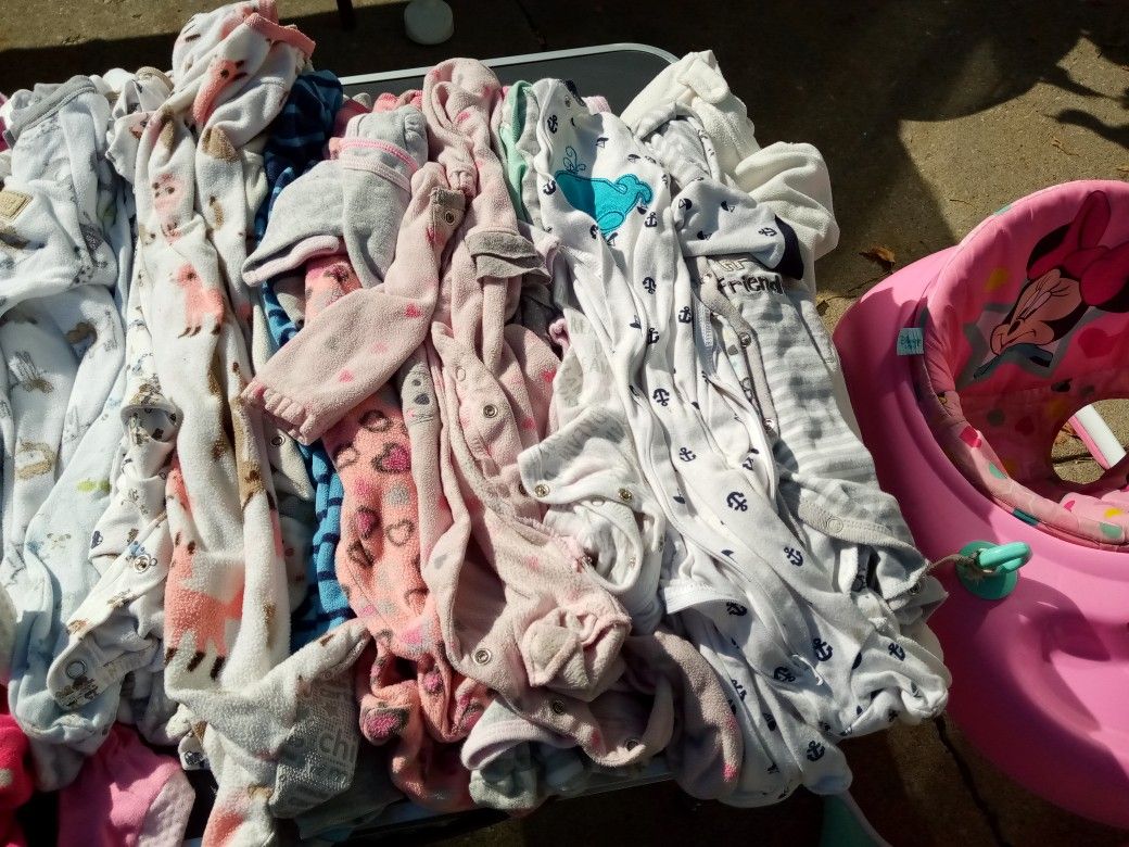 PJ's All Different Colors 0 To 12 Months $0.25 Each