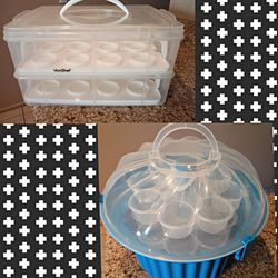 Cupcake carrier/tote-each holds (24) cupcakes