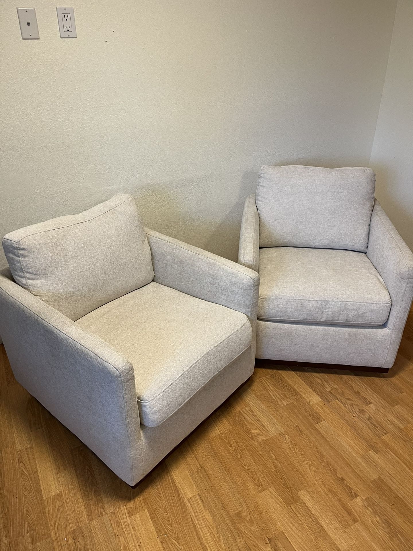 Pair Of Swivel Chairs