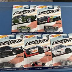 Hot Wheels Euro Speed Set 