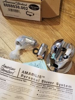 American Standard WALL SUPPLY BRACKET, polished chrome