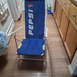 A beach chair