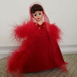 Madame Alexander Scarlett Red Dress 10" Doll (Gone With The Wind)