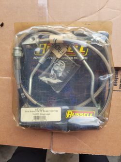 Russell Stnls Brake Line Kit: 90-99 F100/F150