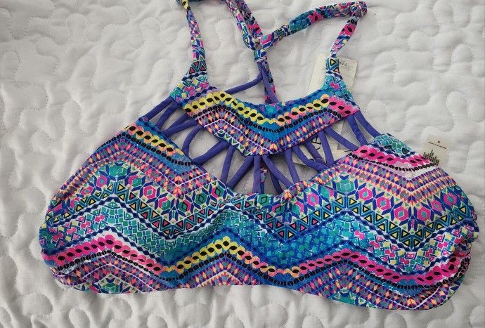 Bikini Top Size Small Reversable