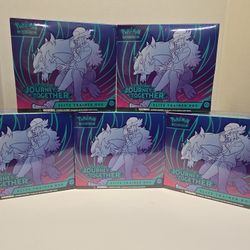 5x Pokemon TCG Journey Together ETB Elite Trainer Box  IN HAND