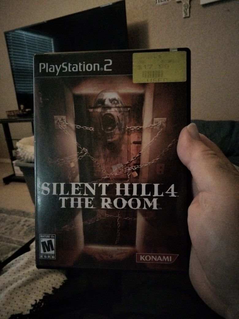 PS2 SILENT HILL 4 THE ROOM Factory Sealed At Top Only .. Never Taken Out Of Case