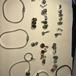PANDORA CHARMS/BRACELETS (SEND OFFERS/SEE DESCRIPTION)