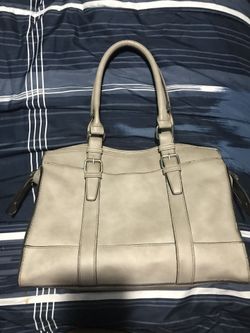 Grey purse