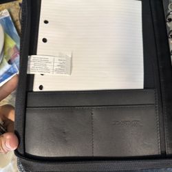 Leather Day timer