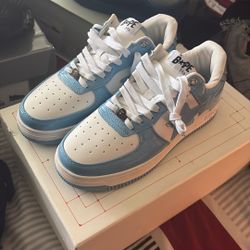 Bapesta baby blue