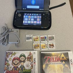 Nintendo 3DS XL Console And Games for Sale!