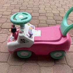 Toddler push car Minnie Mouse- Disney