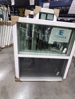 WINDOWS: WHITE SH 48"X52"