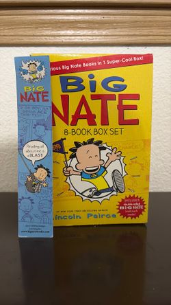 Big Nate 8 Book Box Set with Bookmark