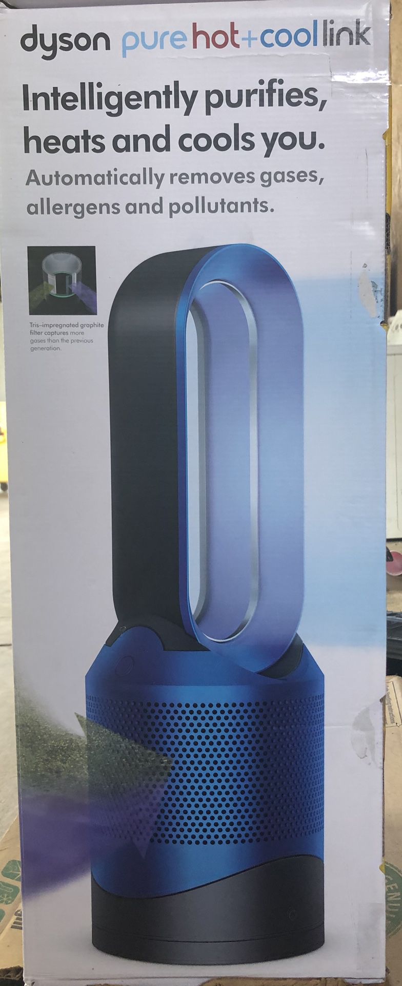 Dyson pure hot + cool link intelligently purifies, heats & cools you