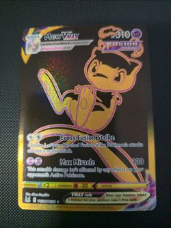 Mew VMAX Gold Black Card | Fusion Strike Trainer Gallery