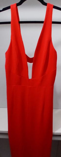 Intermix NYC. Women's gown.  Red, gorgeous! Size L. Excellent condition!