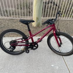 20’ Boys Specialized Jett Maroon 7-Speed Bicycle