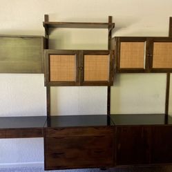 Mid Century Modern NORAL OLSON FOR KOPENHAVN WALL UNIT Made in Denmark