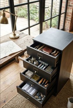 🔥BALLARD DESIGNS 4-DRAWER OFFICE CABINET ✨ QUALITY FOR LESS! 🔥
