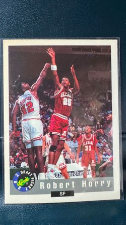 1992 Classic Draft Picks basketball card featuring Robert Horry.