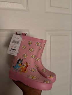 7/8 girls rainboots