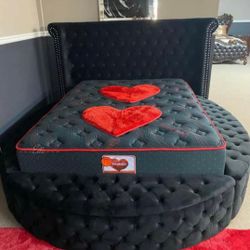 Sansom- Queen Bed - Black
Furniture of America$10 Down Payment And Financing Available