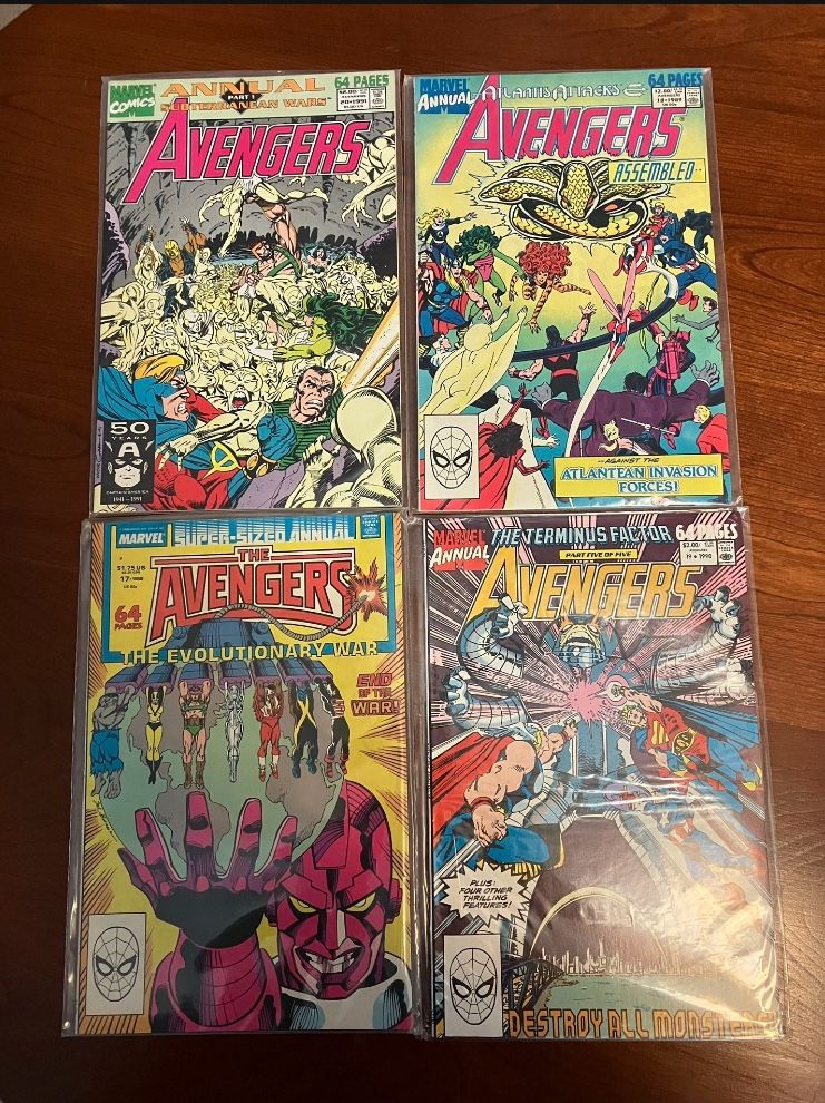 Copper Age Avengers annuals Comics