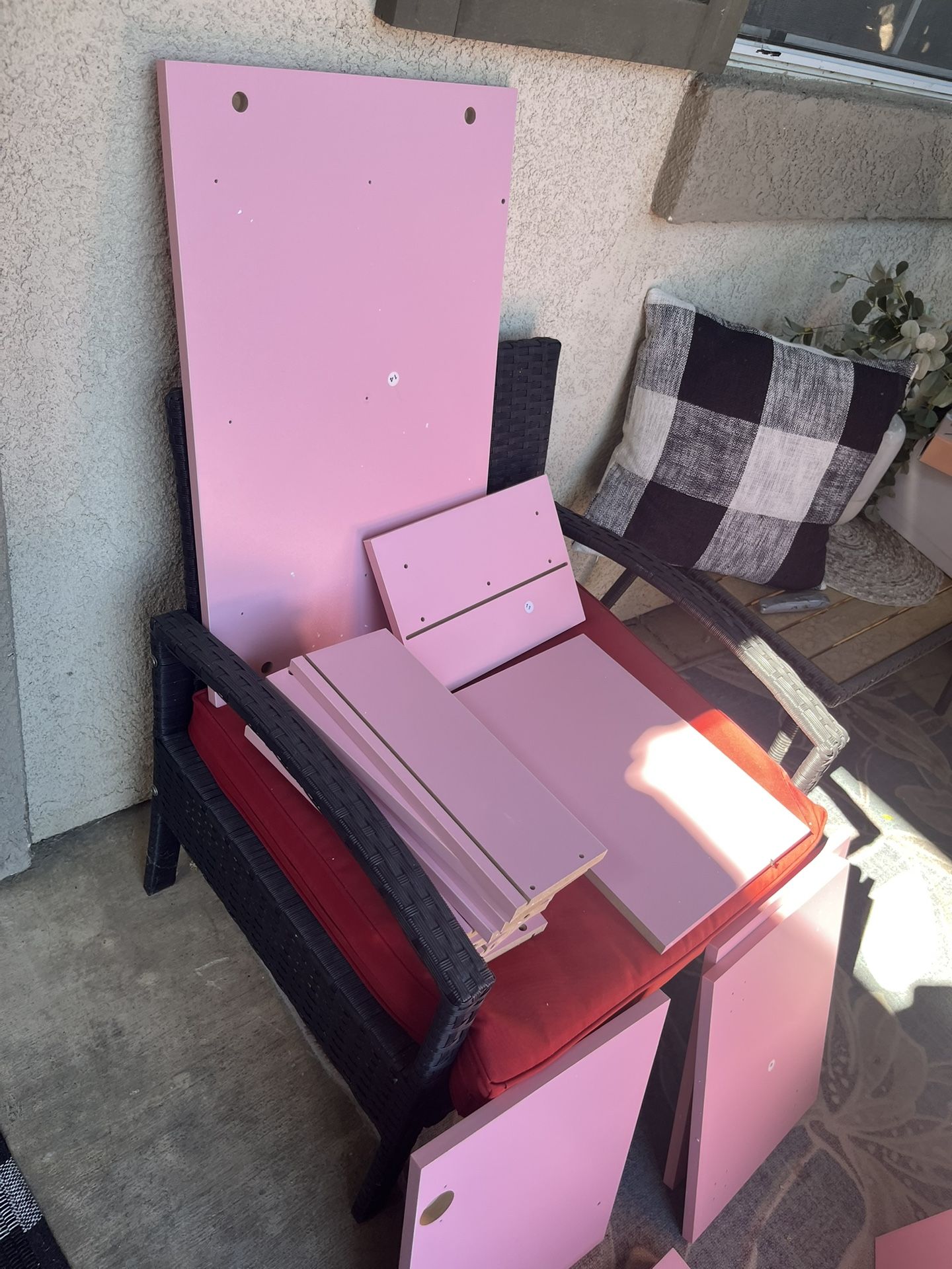 Free Pink Particle Board Wood