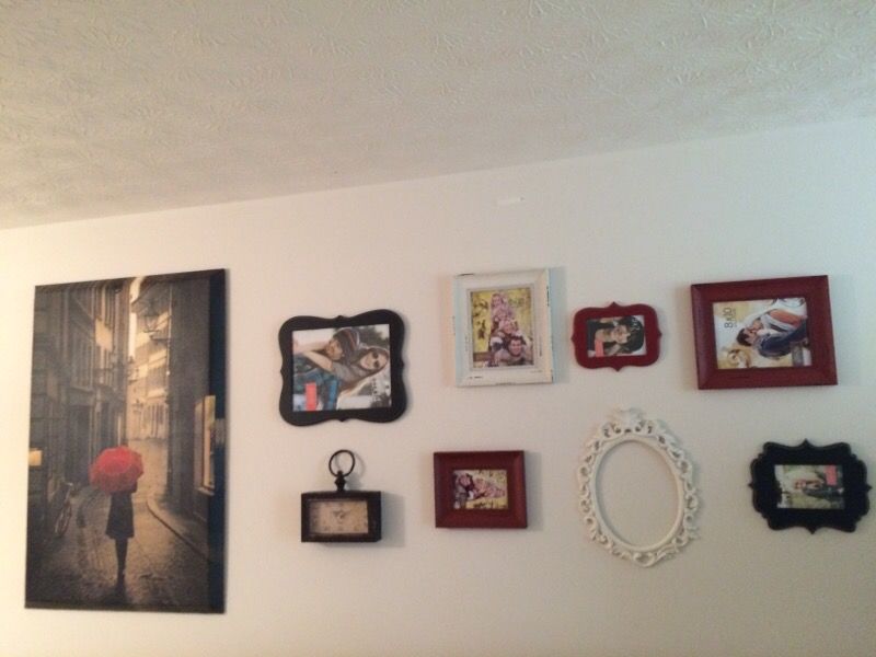 Wall picture and frame