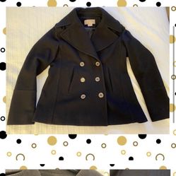 Michael Kors wool pea coat in size S