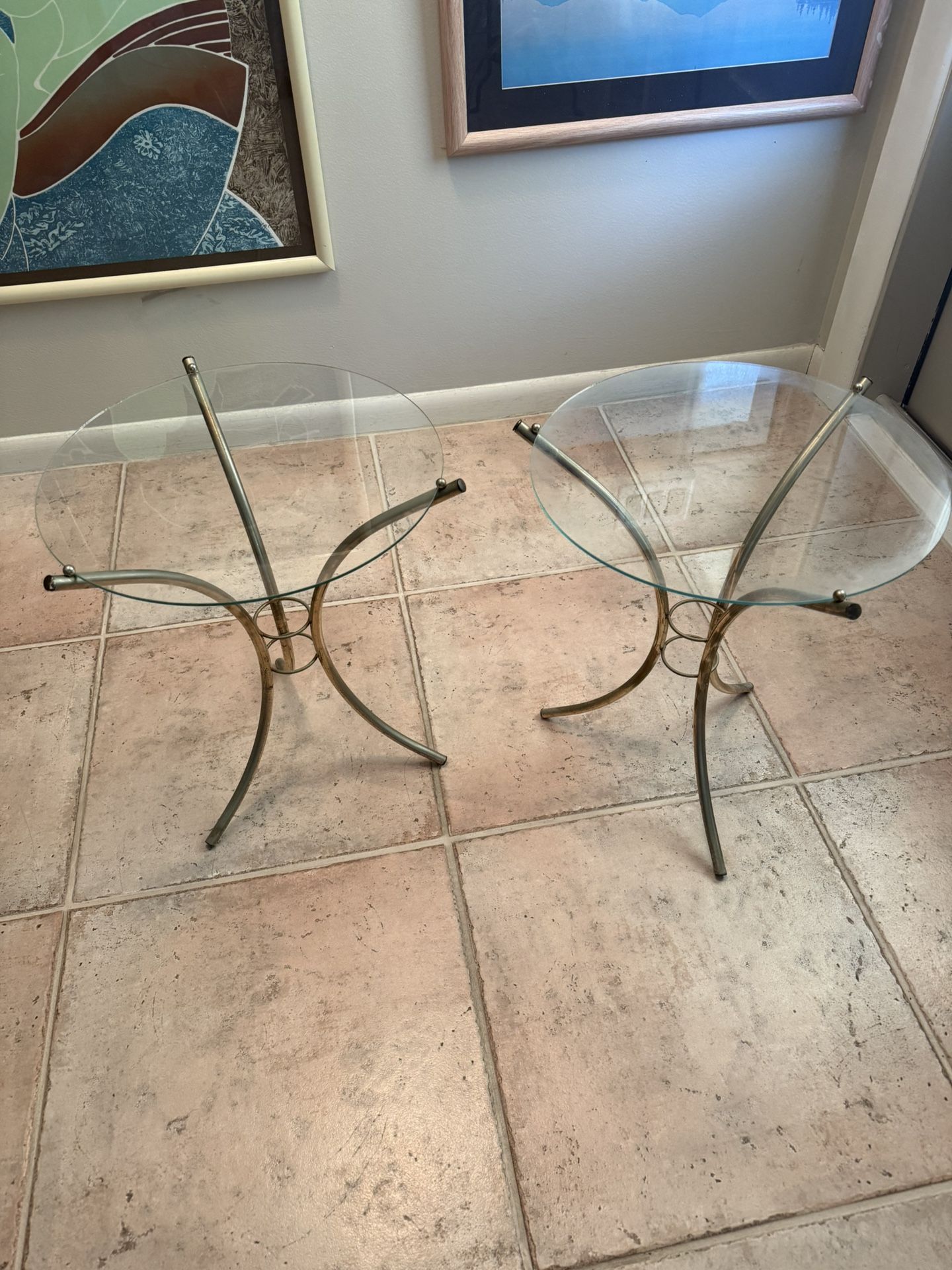Glass and metal tables for Sale in Pompano Beach, FL - OfferUp