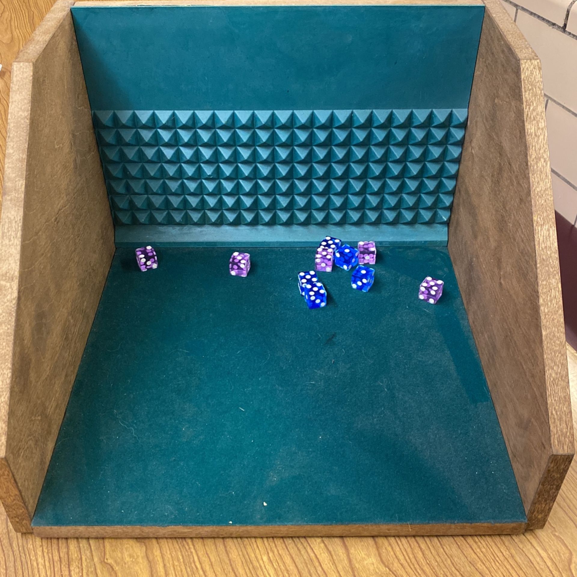 Dice Board With Two Sets Of Dice