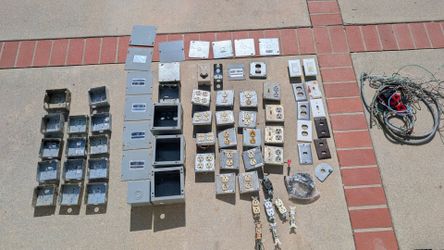 ELECTRICAL BOXES, ELETRI-FLEX TYPE LA CONDUIT AND MORE