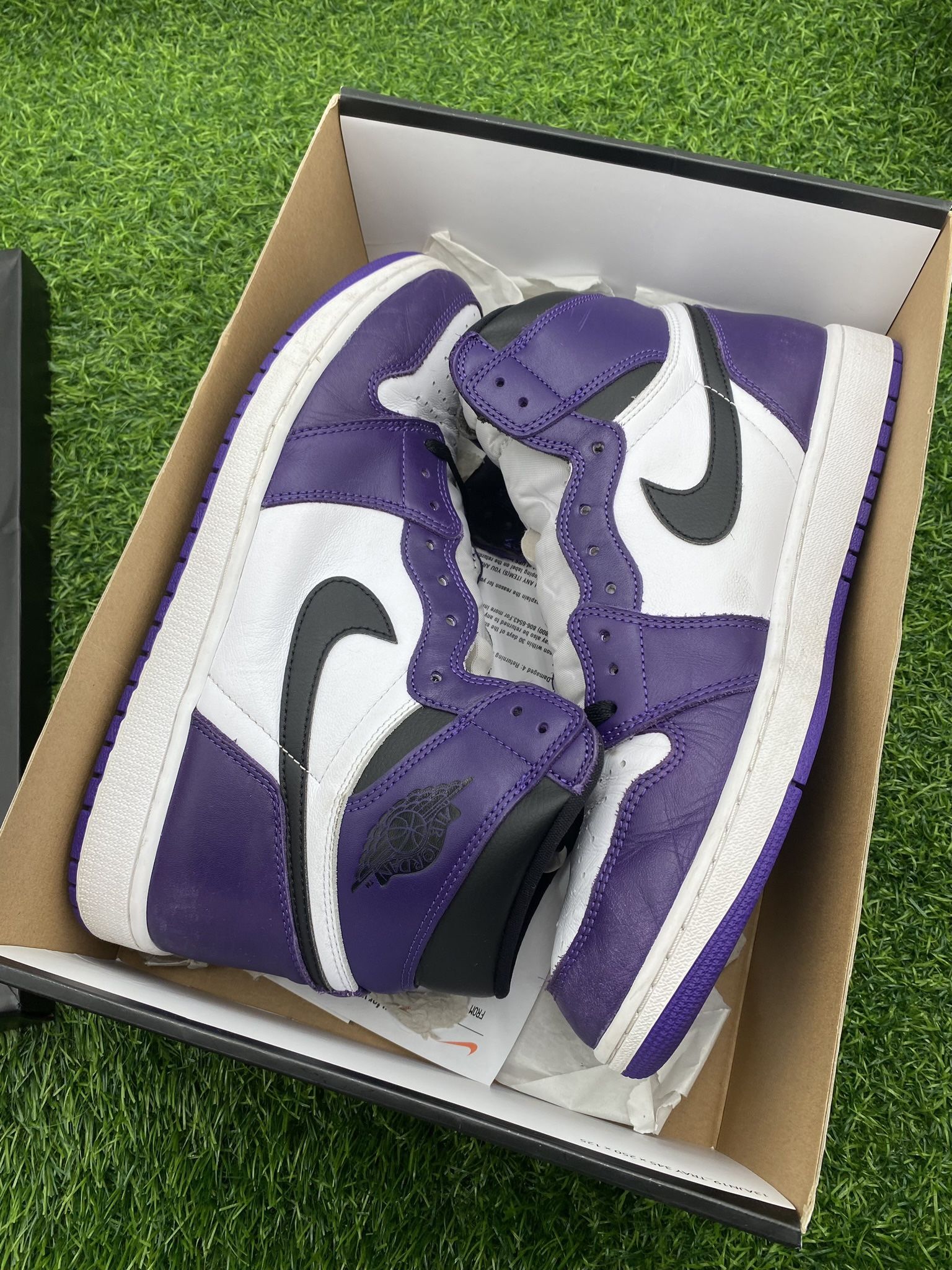 Jordan 1 “Court Purple” Size 13M