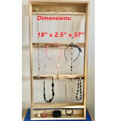 Jewelry Organizer Rack Holder Wall Hanger Custom 