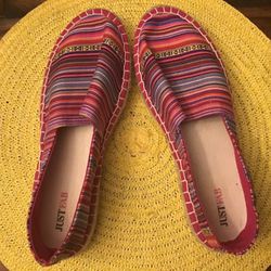 Women’s Multi Colored Loafers Sz 8.5
