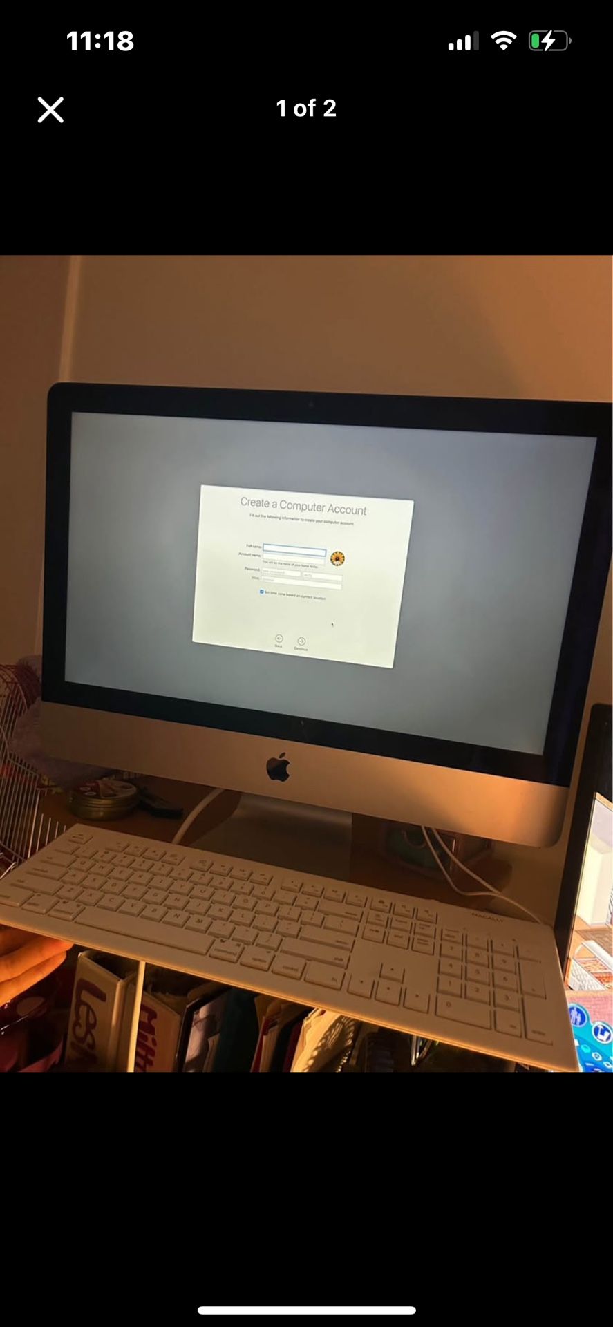 El Capitán)Mac Computer With keyboard And Mouse ($250 Or Best Offer)