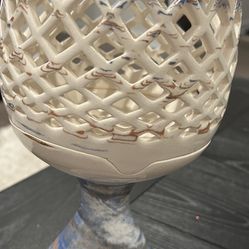 Unique One Of A Kind Candle Stand / Luminary