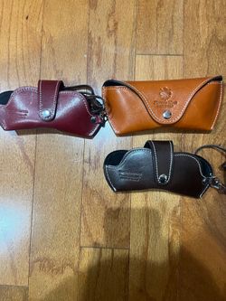 Italian Leather Eye Glass Cases