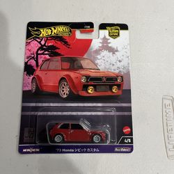 Hot Wheels 73' Honda Civic Japan Historics 4 FPY86-961 B 1/64