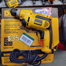 DEWALT CORDED DRILL DRIVER