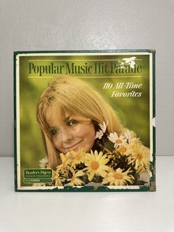 1968 Popular Music Hit Parade Vinyl Record Set