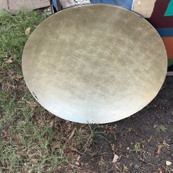 Silver Round Wall Art